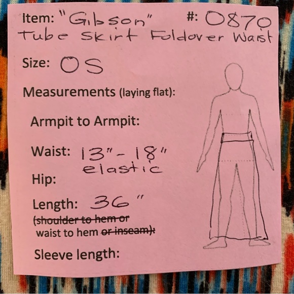 🔥5/$20🔥 “Gibson” Rayon Knit Southwest Print Skirt - Picture 6 of 6